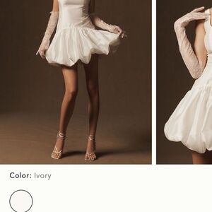 Pretty white dress!
